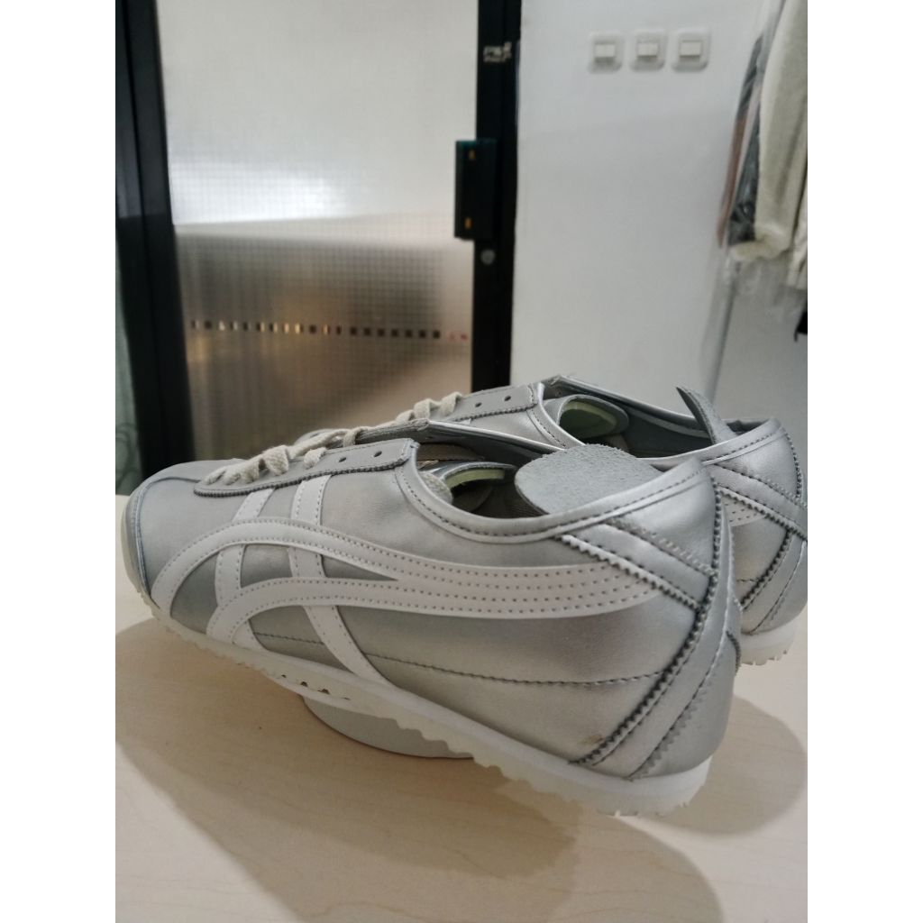 Sepatu pria dan wanita Onitsuka tiger Mexico 66 # Metalic #