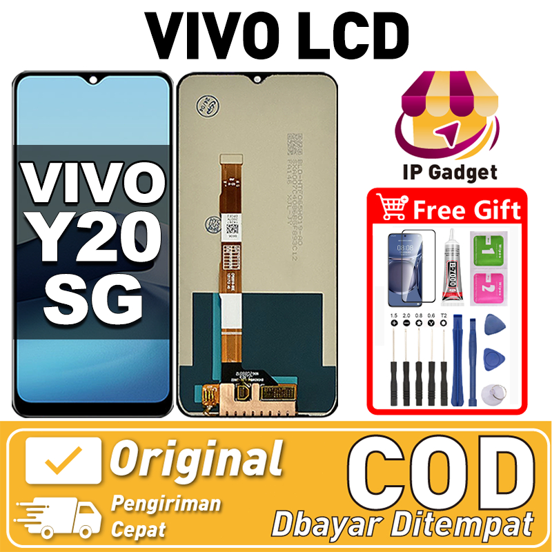 ORI FOR LCD VIVO Y20SG Fullset Original LCD HP VIVO Y20SG Asli Touchscreen Layar Sentuh HP COD