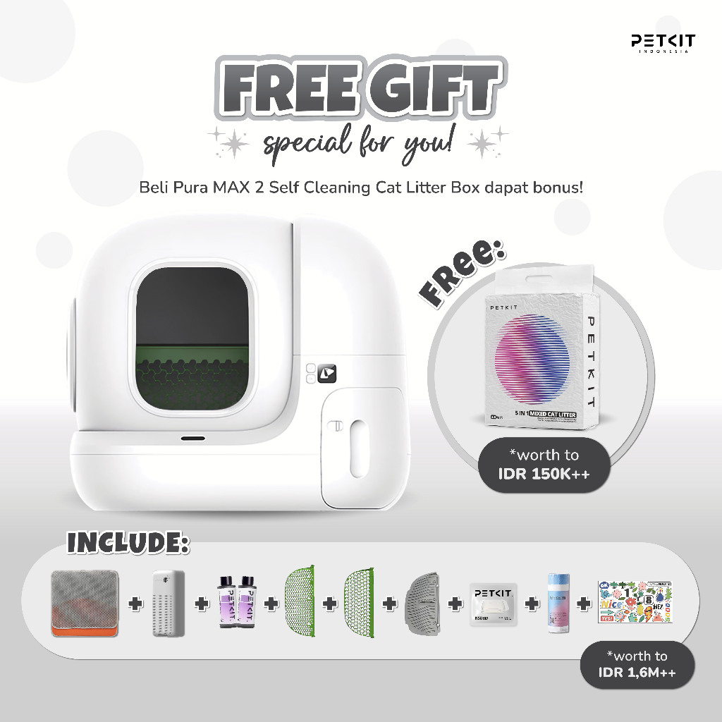 PETKIT Pura Max 2 Smart Self Cleaning Cat Litter Box