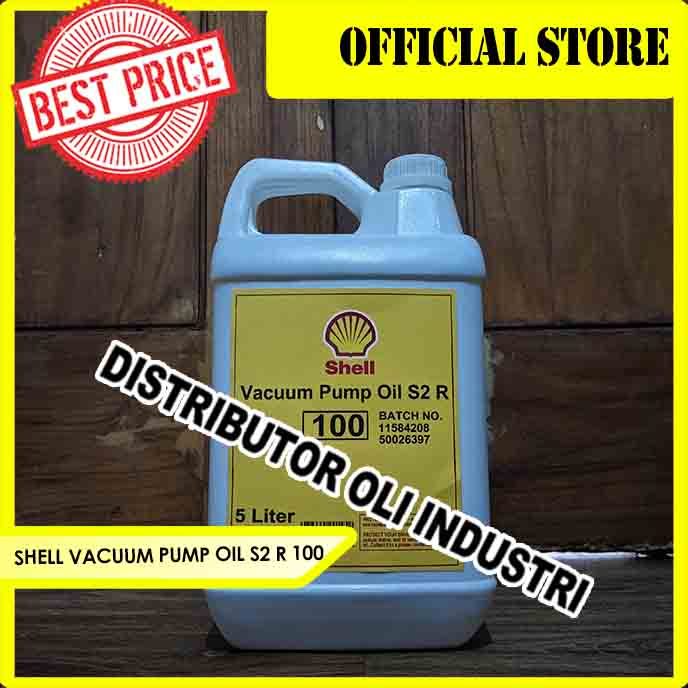 SHELL VACUUM PUMP S2 R 100 ( Ready Stock - 5 Liter )