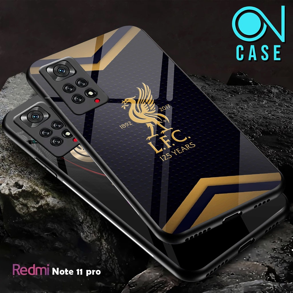 mister case - Case Xiaomi Redmi Note 11 Pro - Casing Xiaomi Redmi Note 11 Pro - ( Club bola liverpoo