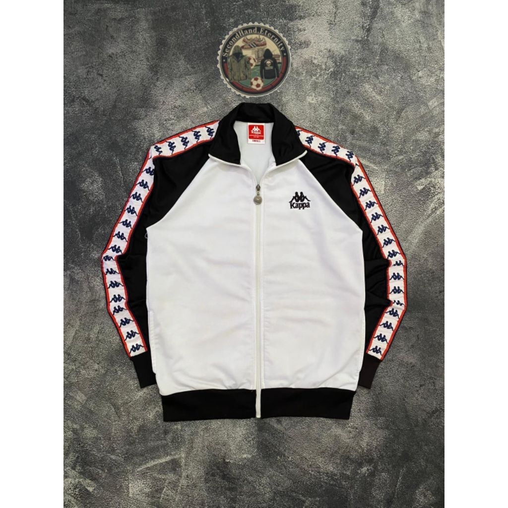 Kappa Taped Black and White 100% ORIGINALS second