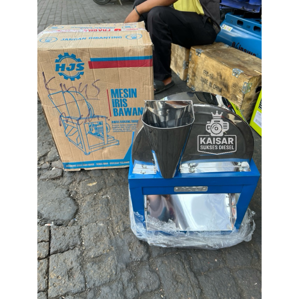 Mesin Pengiris Bawang Merah Alat Pemotong Bawang Merah Listrik