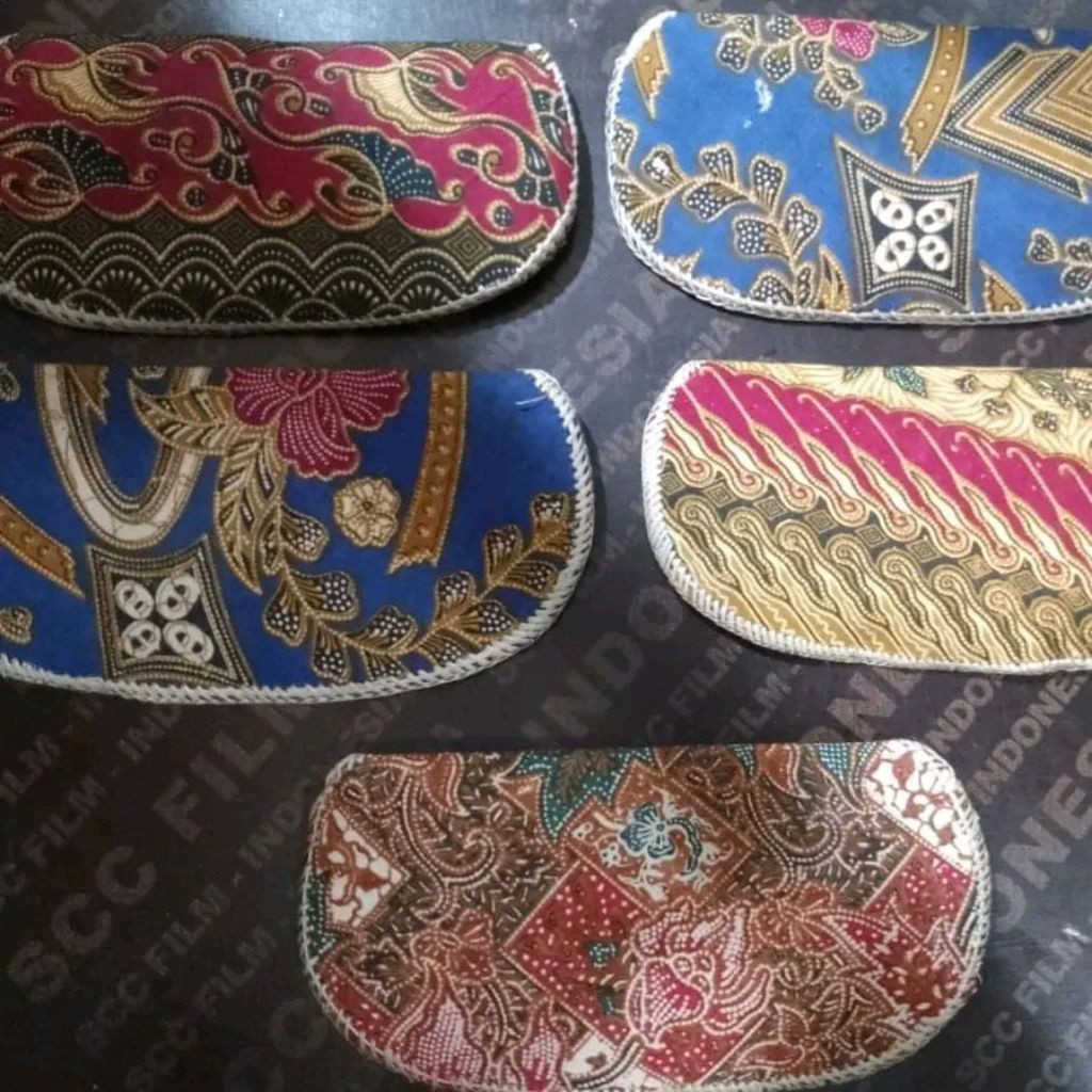 tatakan gelas motif batik / Coaster batik / tatakan gelas batik isi 6 pcs