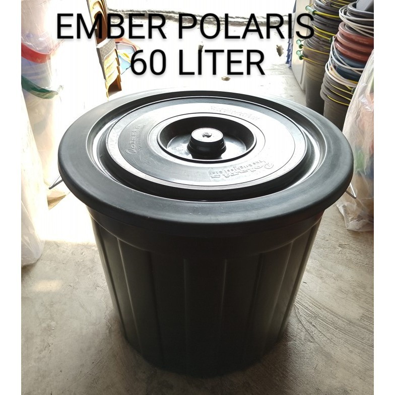 Ember Plastik Besar Tutup Ember Plastik Jumbo Ember 60 LIter 80 Liter