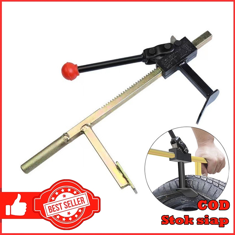 Alat Cukit Pelepas Ban Alat Press Portabel Ban-Perbaikan Ganti Alat Pelepas Ban Motor/Mobil Ekspande