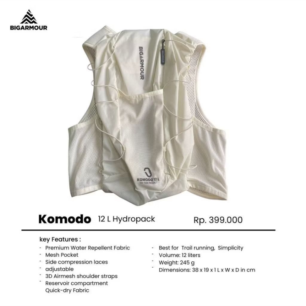 HYDROPACK KOMODO 12L BIGADVENTURE