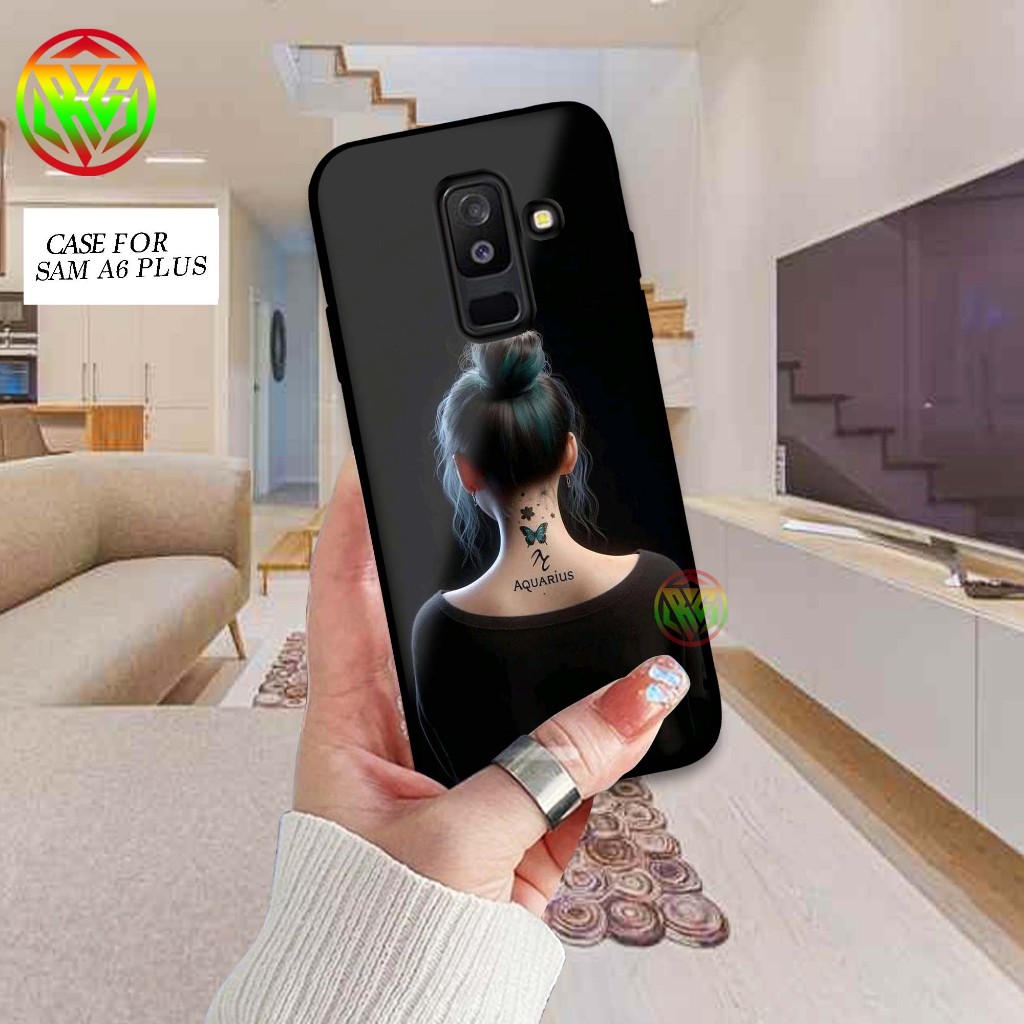 Case Samsung A6 Plus - Softcase Glossy for Samsung A6+- Outdoor Compatible - All Types Available Upo