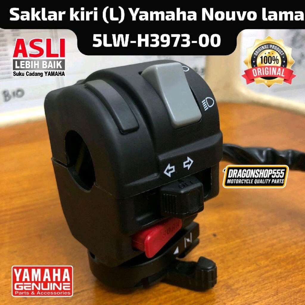 SAKLAR KIRI DEPAN YAMAHA NOUVO ORIGINAL LOSTPACK 5LW-H3973-00