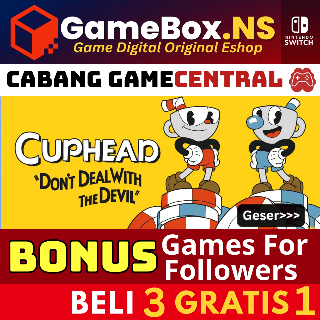 Cuphead Nintendo Switch