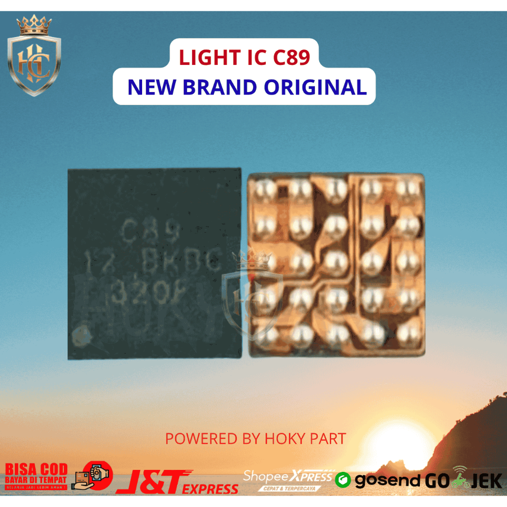 IC Lampu C89 Infinix Note 40 Display Light New Original