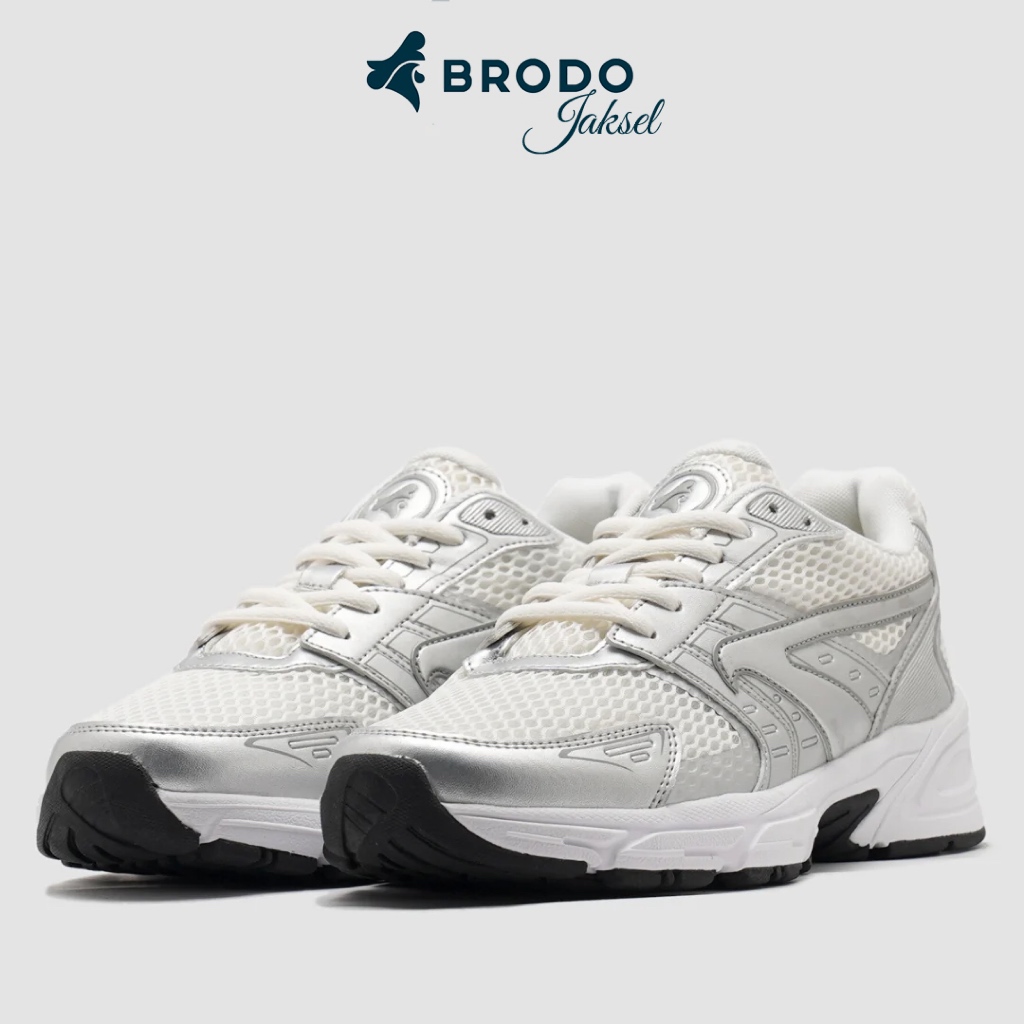BRODO - Brodo Ace Neptune Silver Snow Ws Sepatu Sneaker