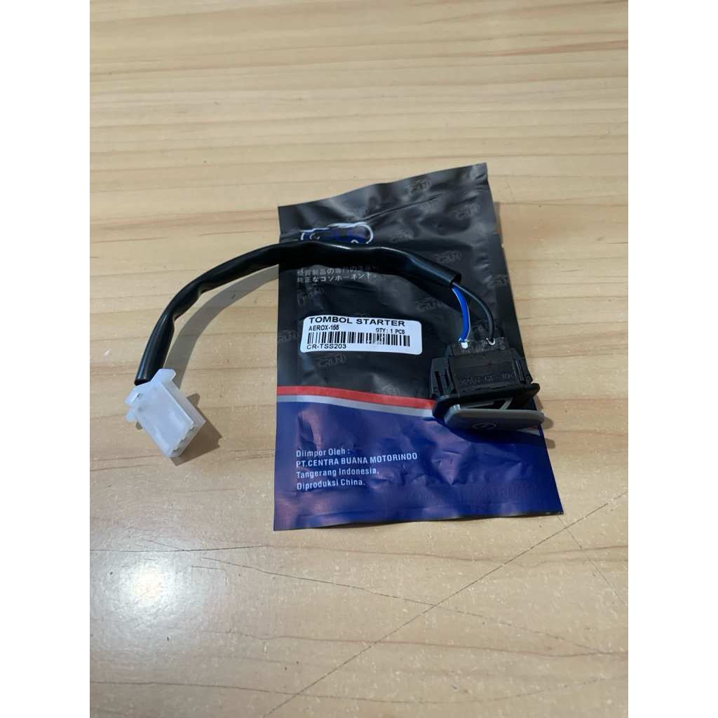Crun Tombol Stater Aerox 155 B65 / Tombol Saklar Stater / Switch Unit / Origina