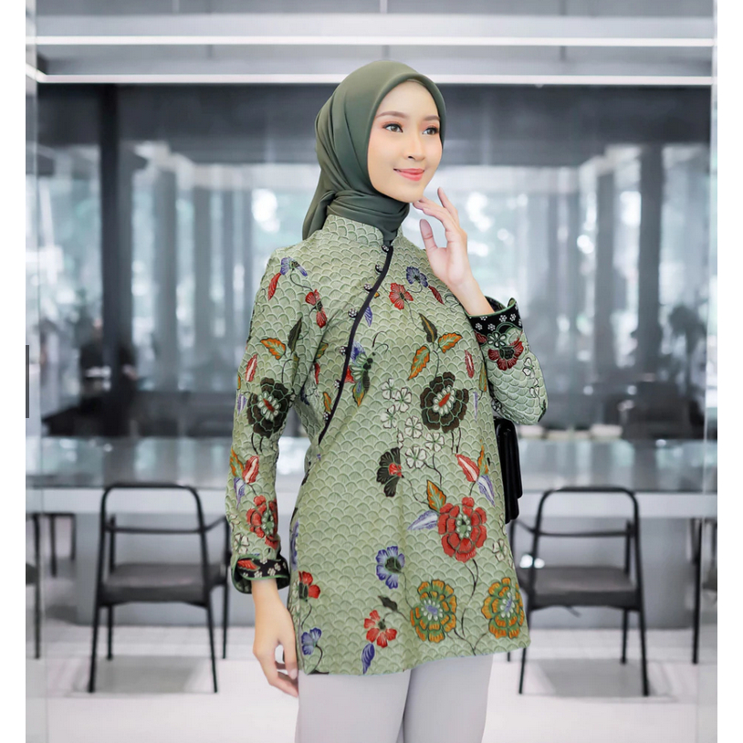 Preloved Jelita tunik by Batikula size M