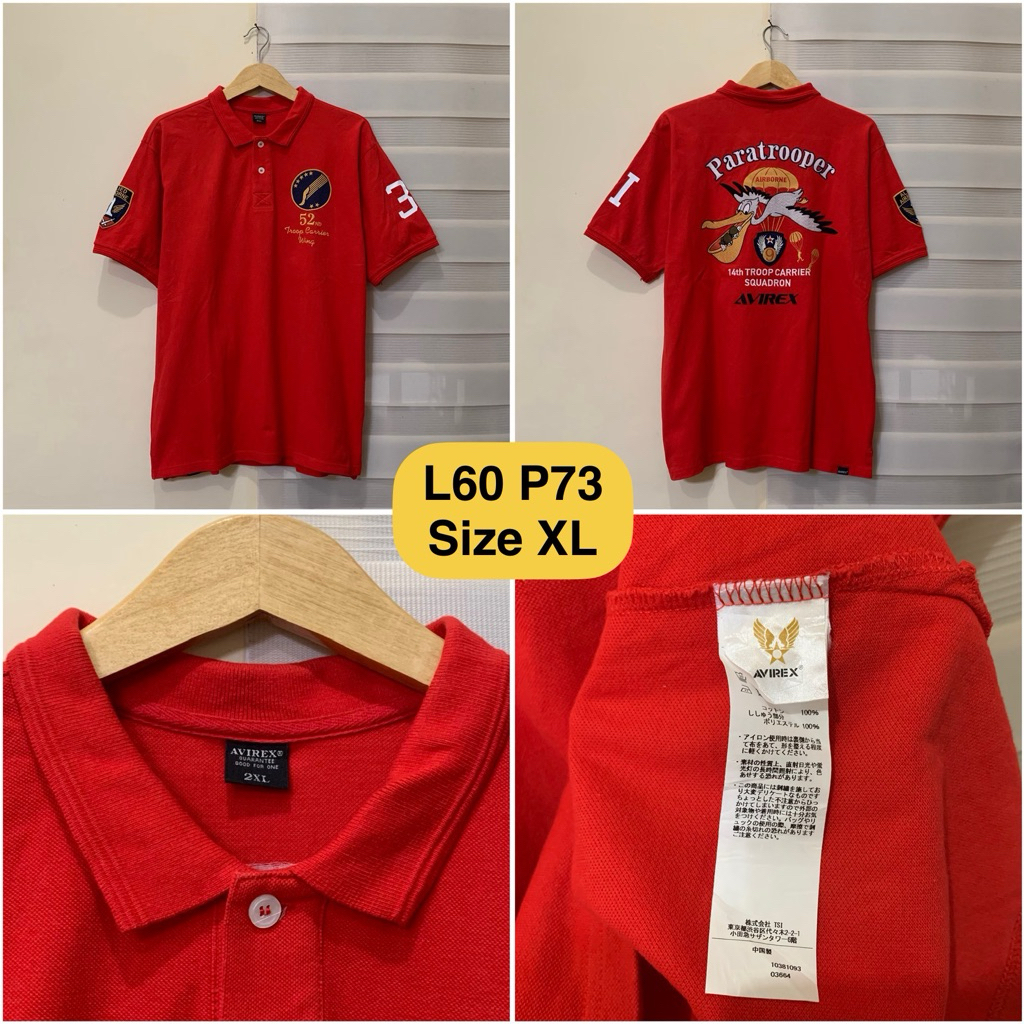 Poloshirt Avirex Original