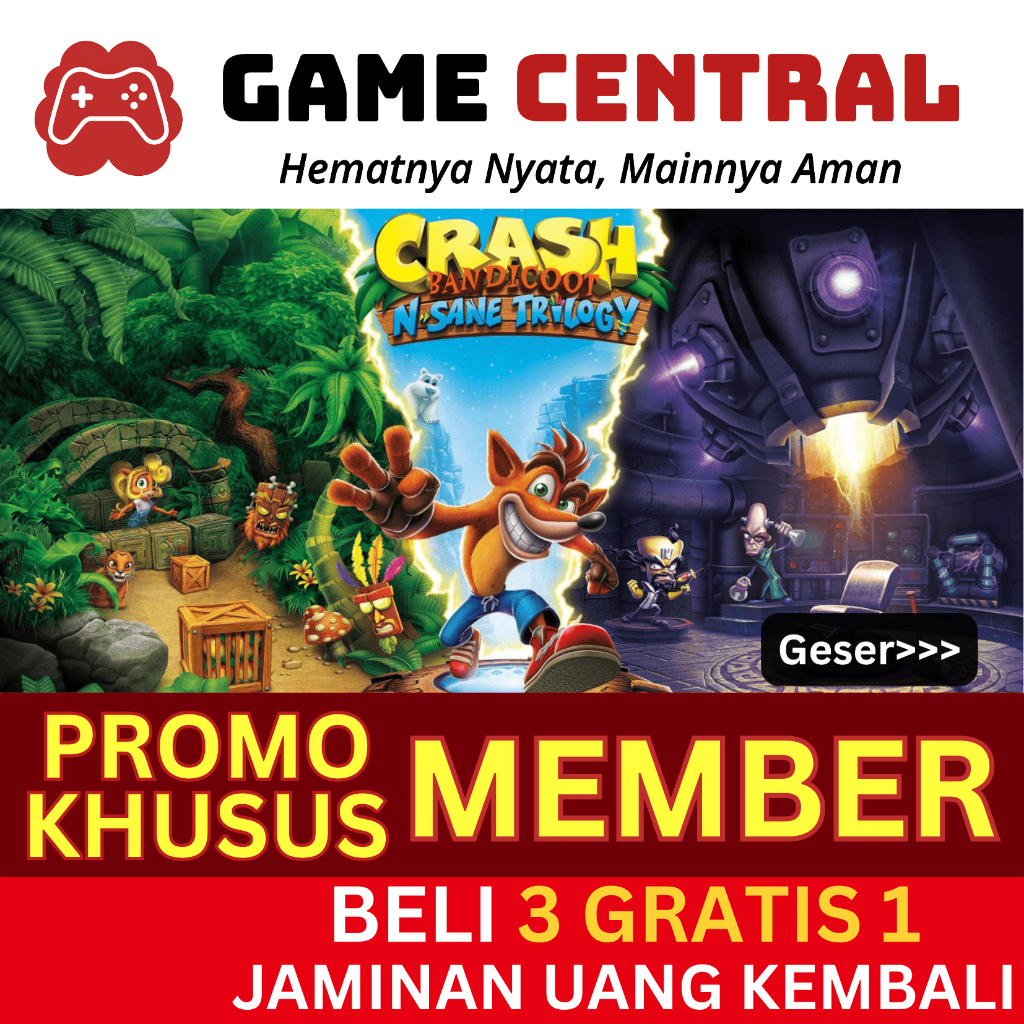 Crash Bandicoot N Sane Trilogy Nintendo switch