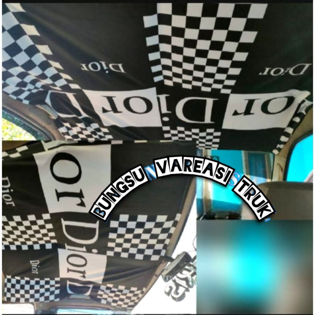 Kain Plafon Atap Kabin Mobil Polos Tanpa Rumbay / Kain Plafon Atap Kabin Mobil Pickup, Truk Canter, 
