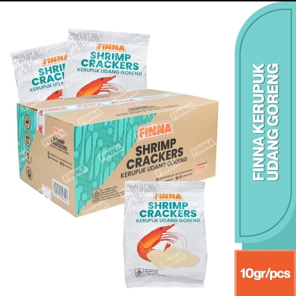 FINNA Kerupuk Goreng Udang 10gr
