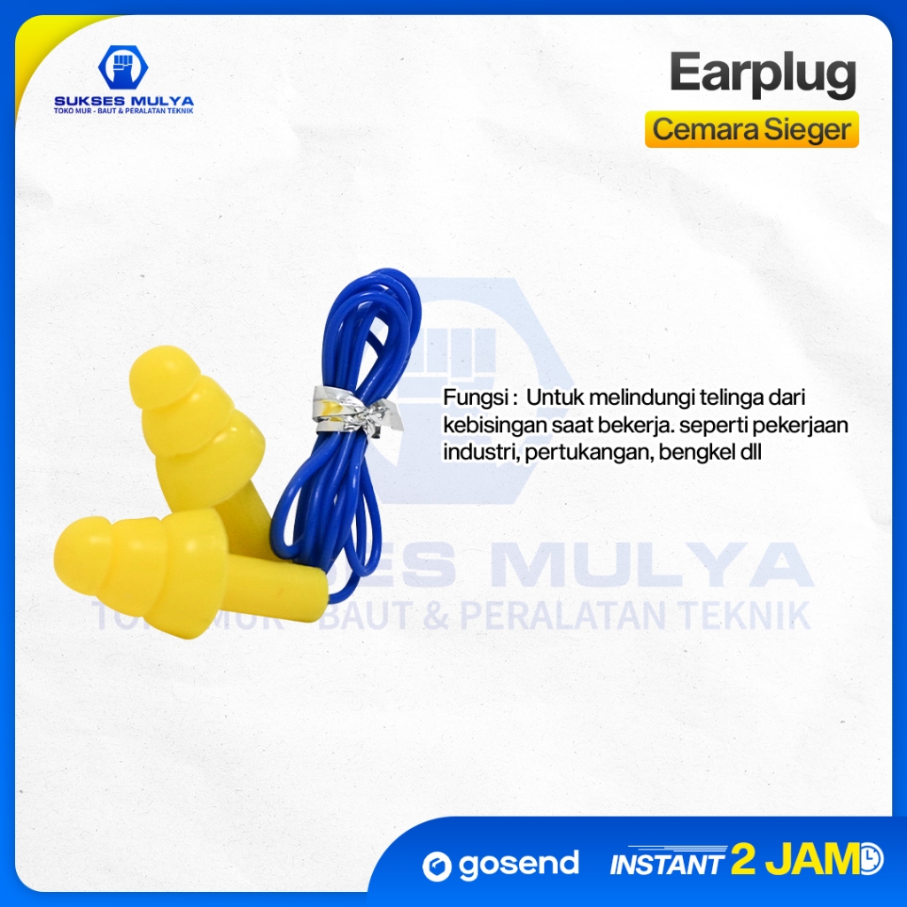 Ear Plug Penutup Telinga Sumbat Telinga EarPlug