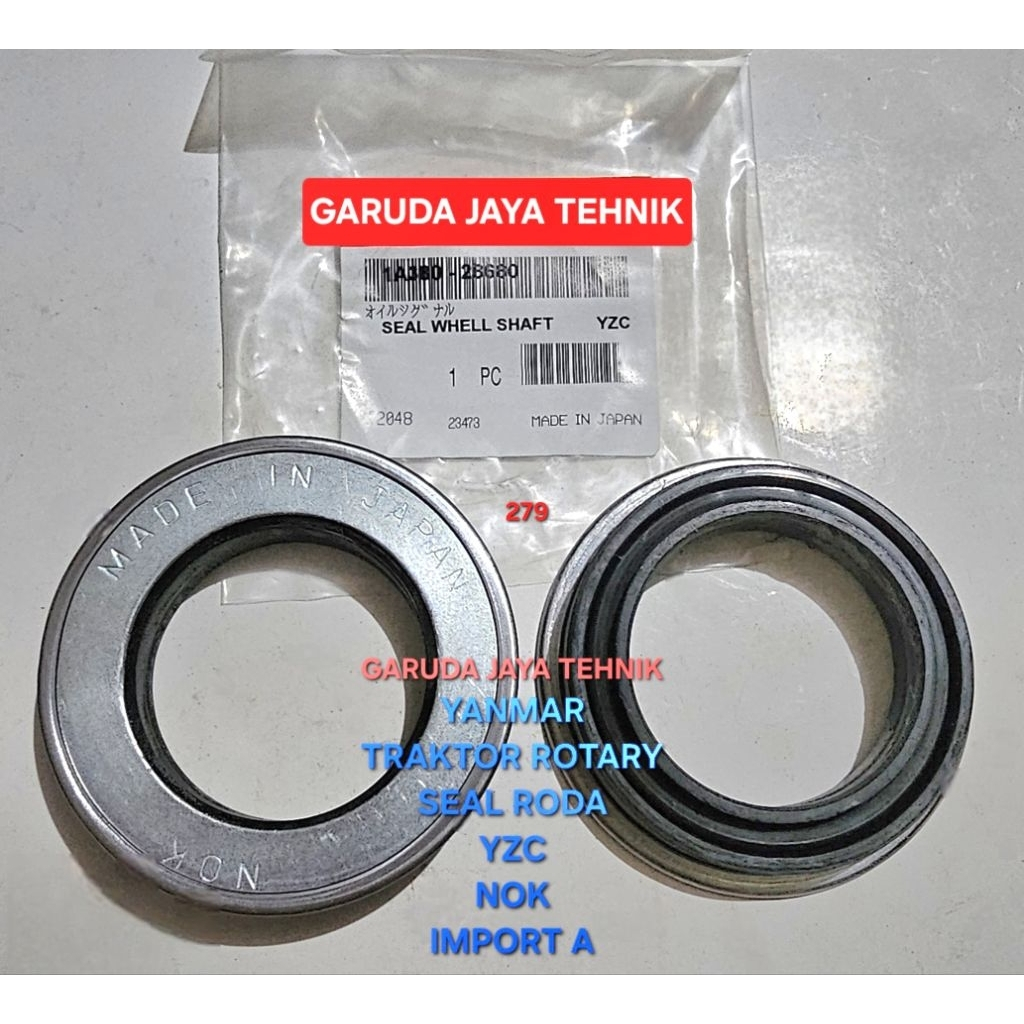 Mesin traktor tangan yanmar yzc yst. Seal roda traktor tangan yanmar yzc yst. NOK japan A (279)