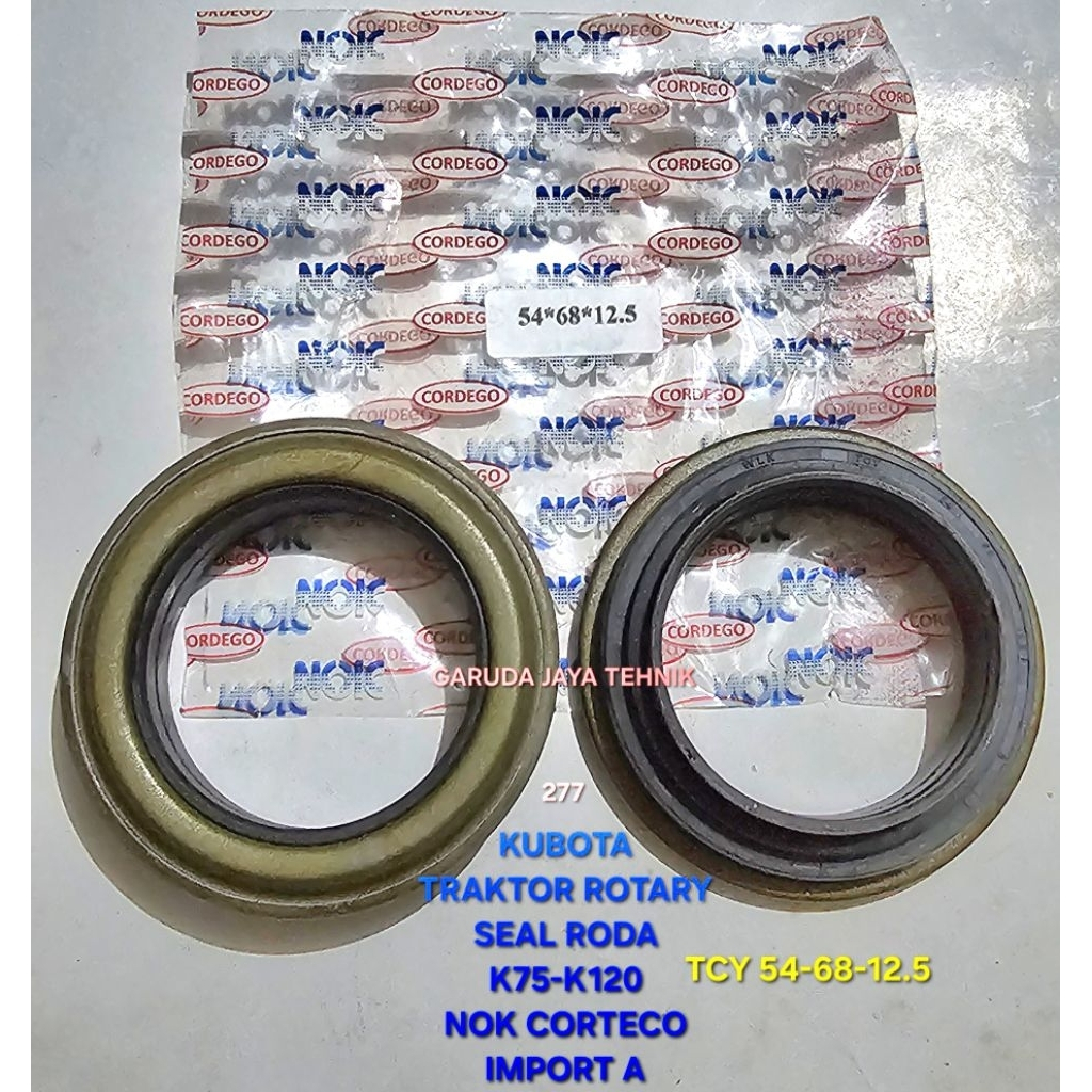 Mesin traktor tangan kubota K75. K120. Seal roda traktor tangan kubota K75 K120. NOK CORTECO A (277)