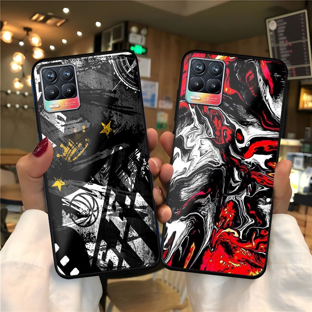 Kesing [Motif KK NO.8]Case Realme 8 - Max7case - Realme 8 - Silicon Hp - Fashion Case - Pelindung Ca