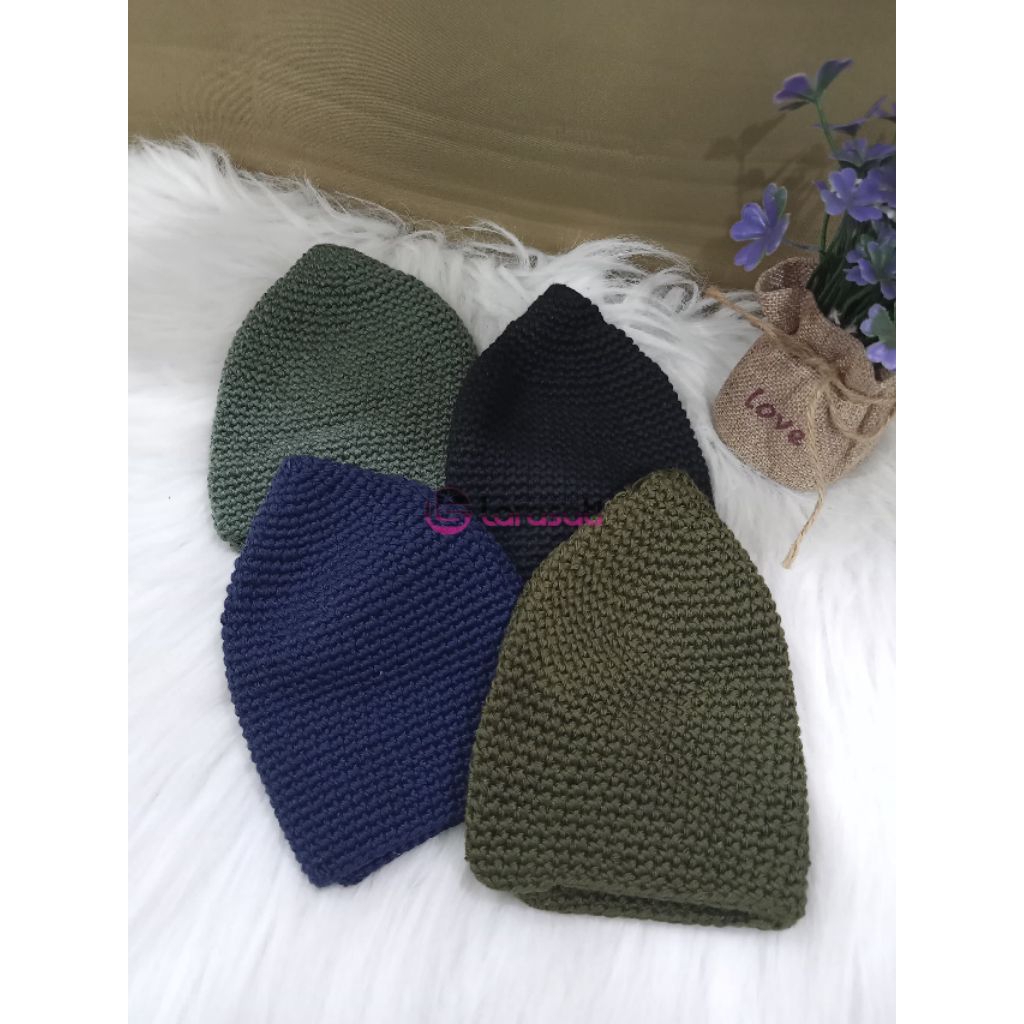 KOPIAH HADROMI/ KOPIAH RAJUT/PECI RAJUT