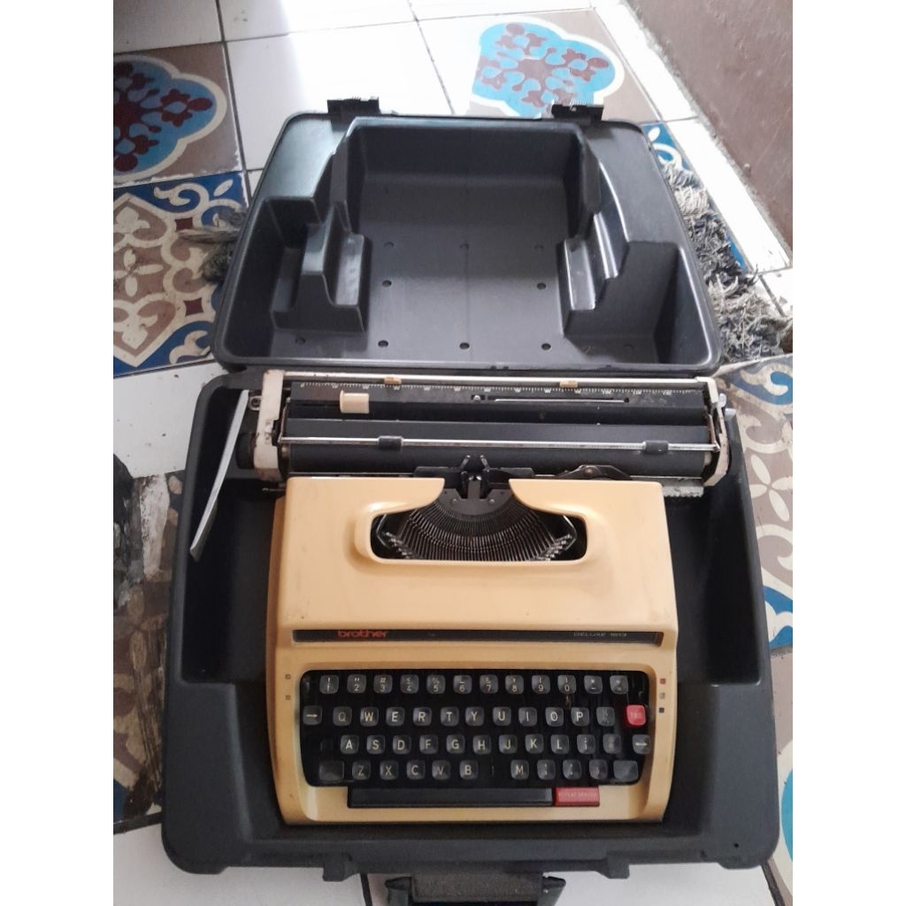 mesin tik brother, jadul