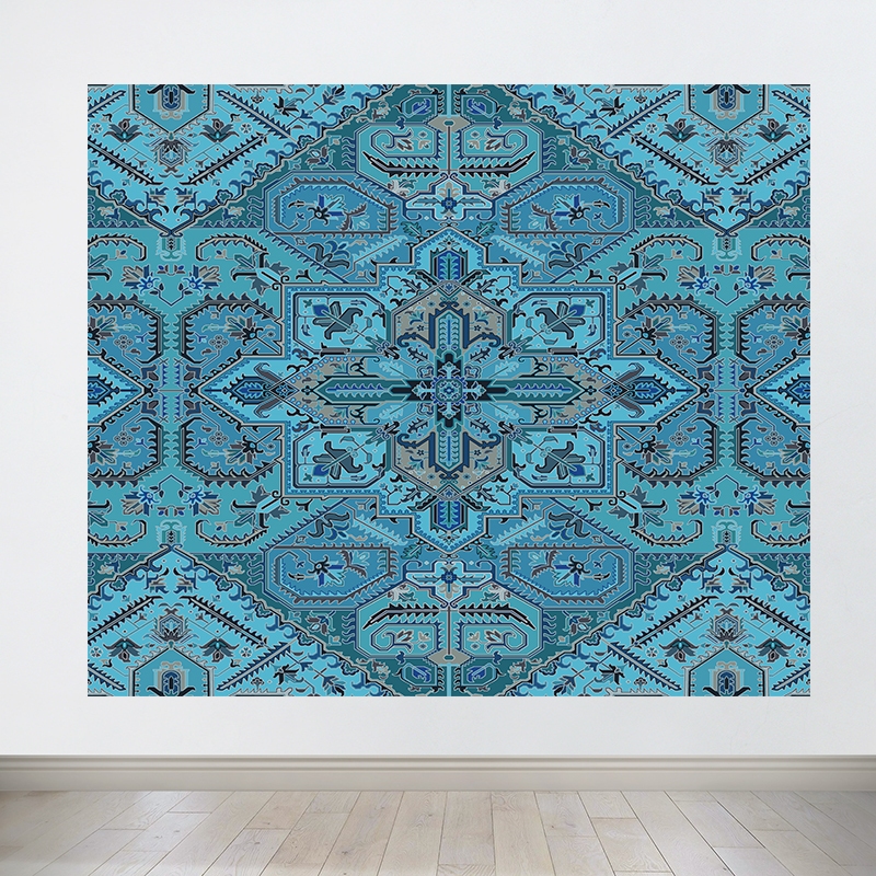 Permadani Persia antik untuk dekorasi kamar, kamar tidur, wisma, poster dinding, latar belakang, wal