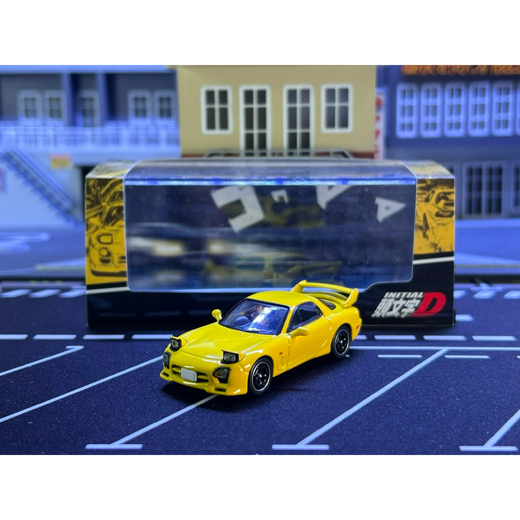 1:64 HOBBY JAPAN Mazda RX-7 FD3S Initial D With Driver Figure