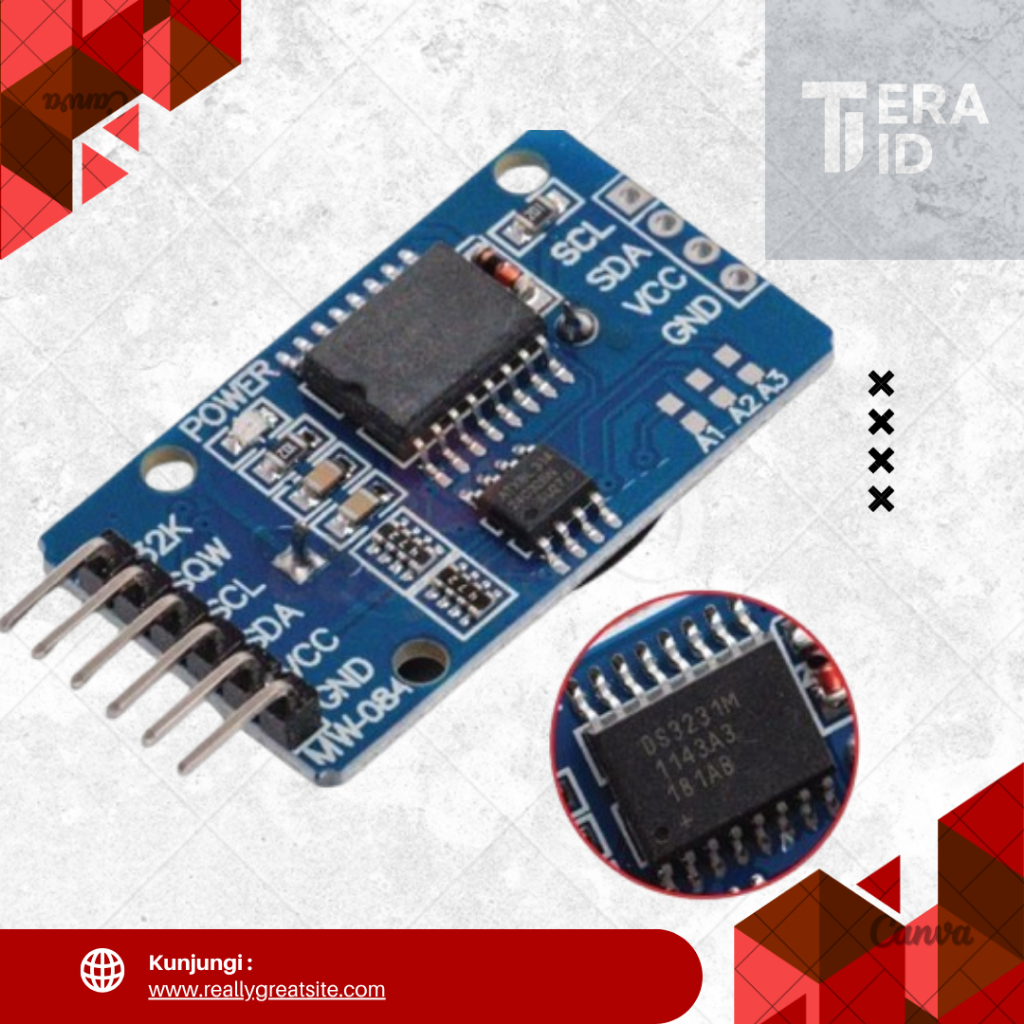 DS3231SN RTC DS3231SN MODULE TANPA BATERAI