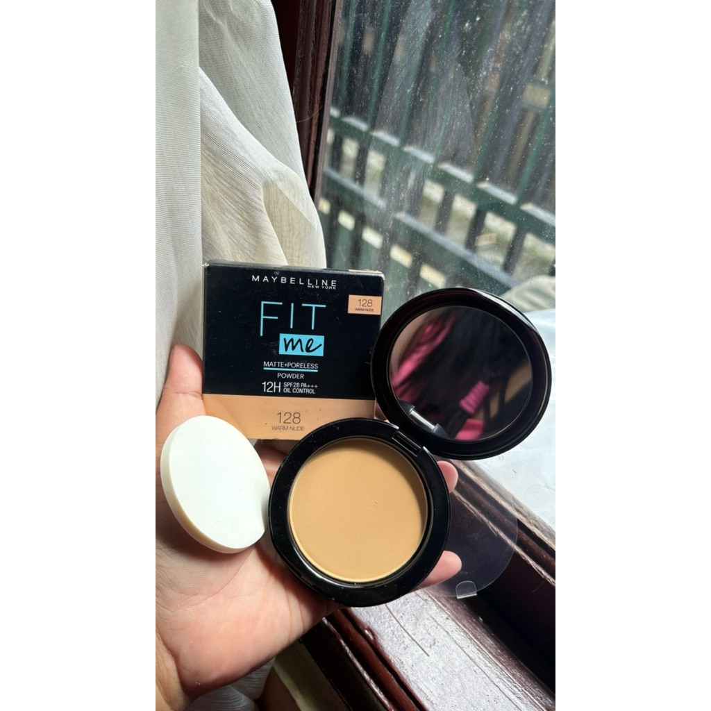 bedak maybelline fit me rijek kemasan original 100%