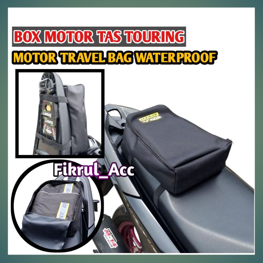 Box Motor Tas Touring Motor Travel Bag Waterproof
