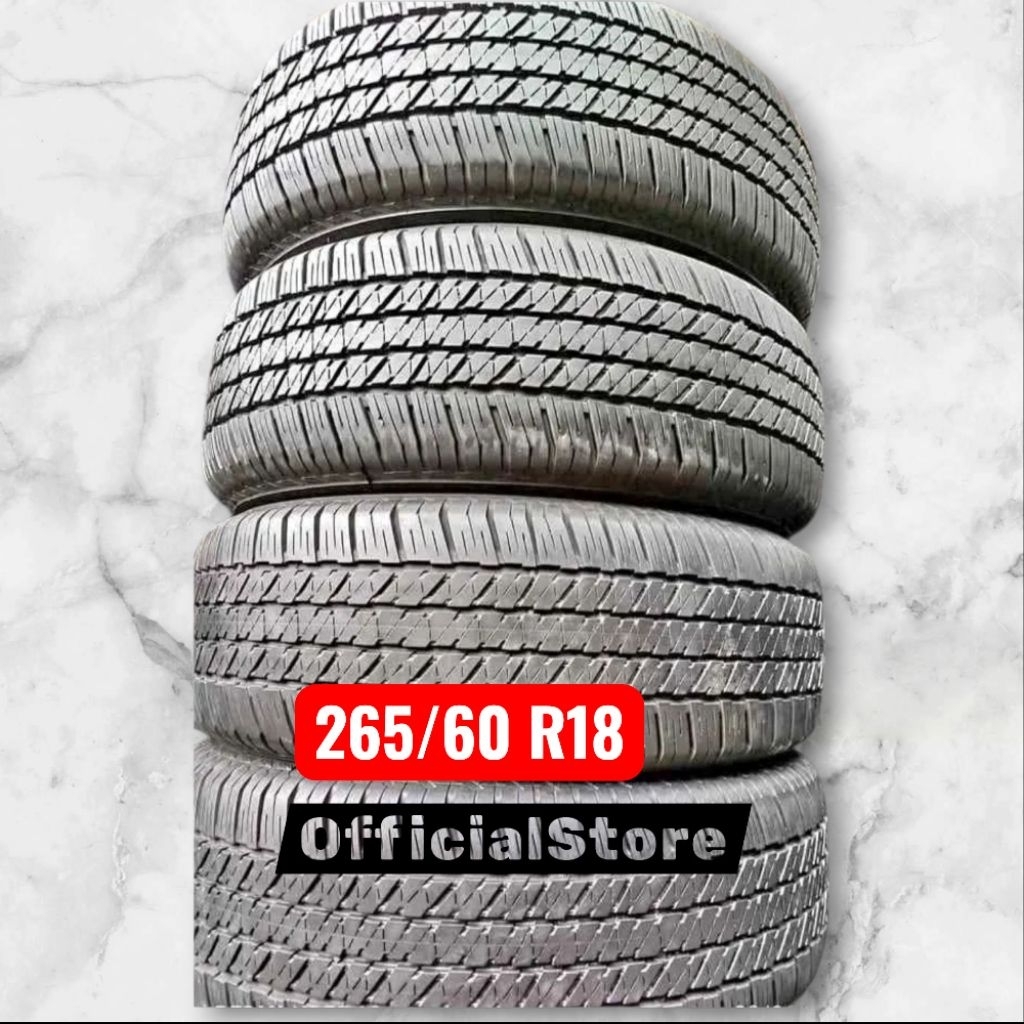 Ban mobil copotan ukuran 265/60 R18 ban fortuner pajero
