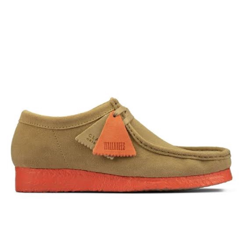 Clarks Original Originals Wallabee Shoes Light Tan
