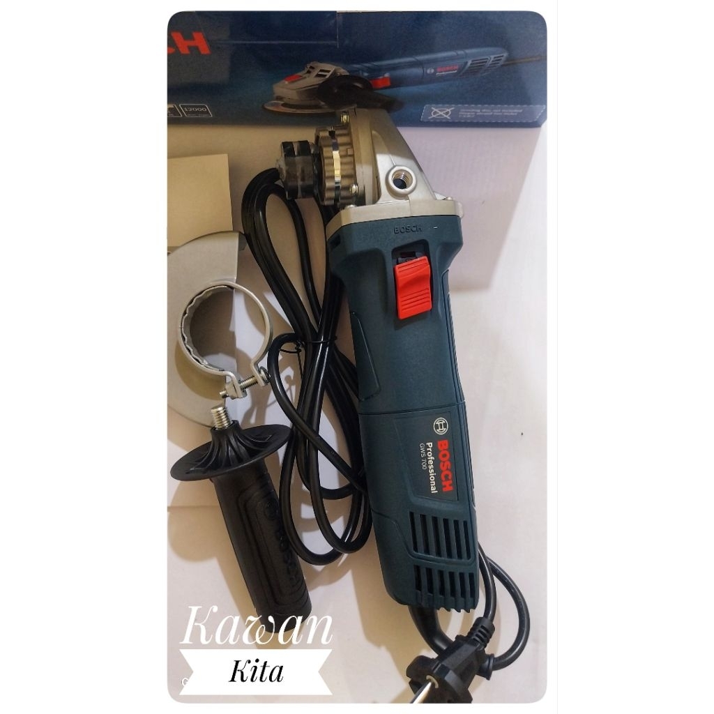 BOSCH GWS 700 - Mesin Gerinda 4&quot; Powerfull Heavy Duty