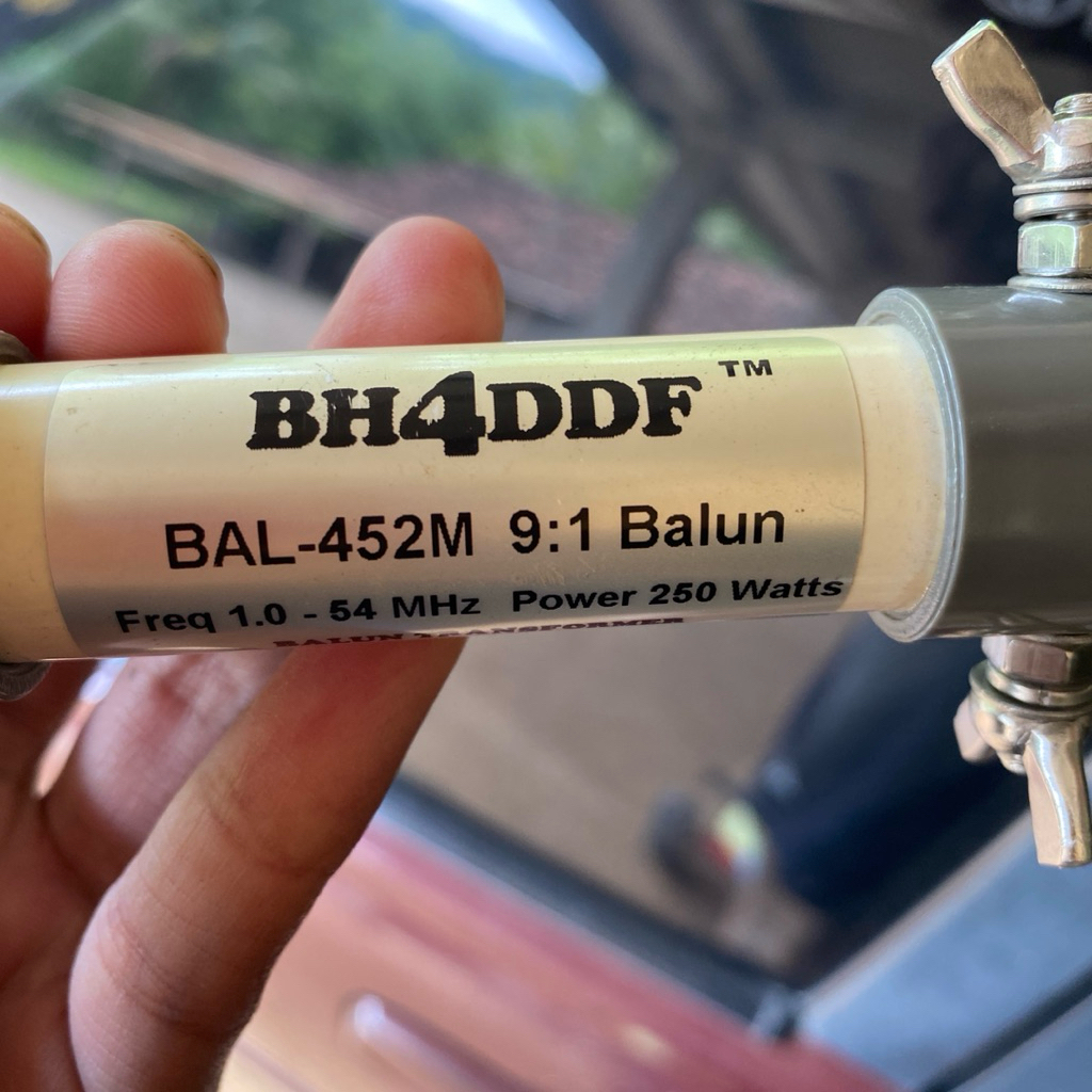 Balun Mini Import 9:1 Balun Withstand 250W Antena HF SSB