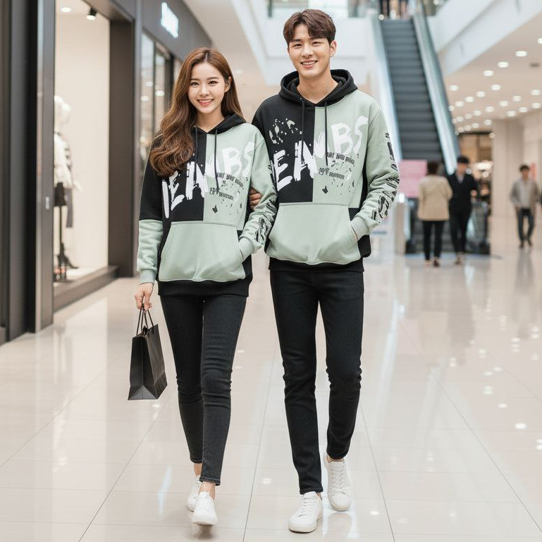 ( isi 2 pcs) Terbaru jaket hoodie IEMBS HOODIE / Jaket couple pasangan terbaru / sweater couple pasa