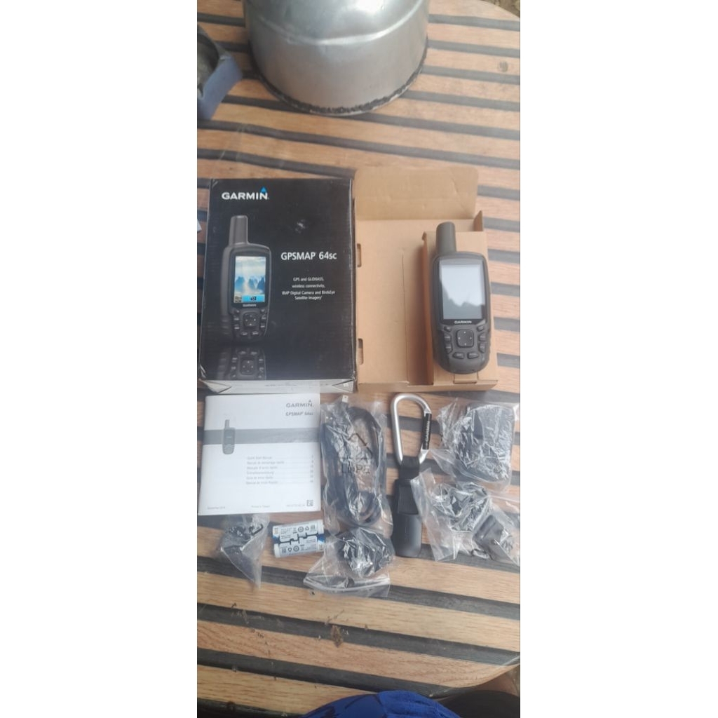 Gps Garmin 64sc (Berkamera) Second Komplit