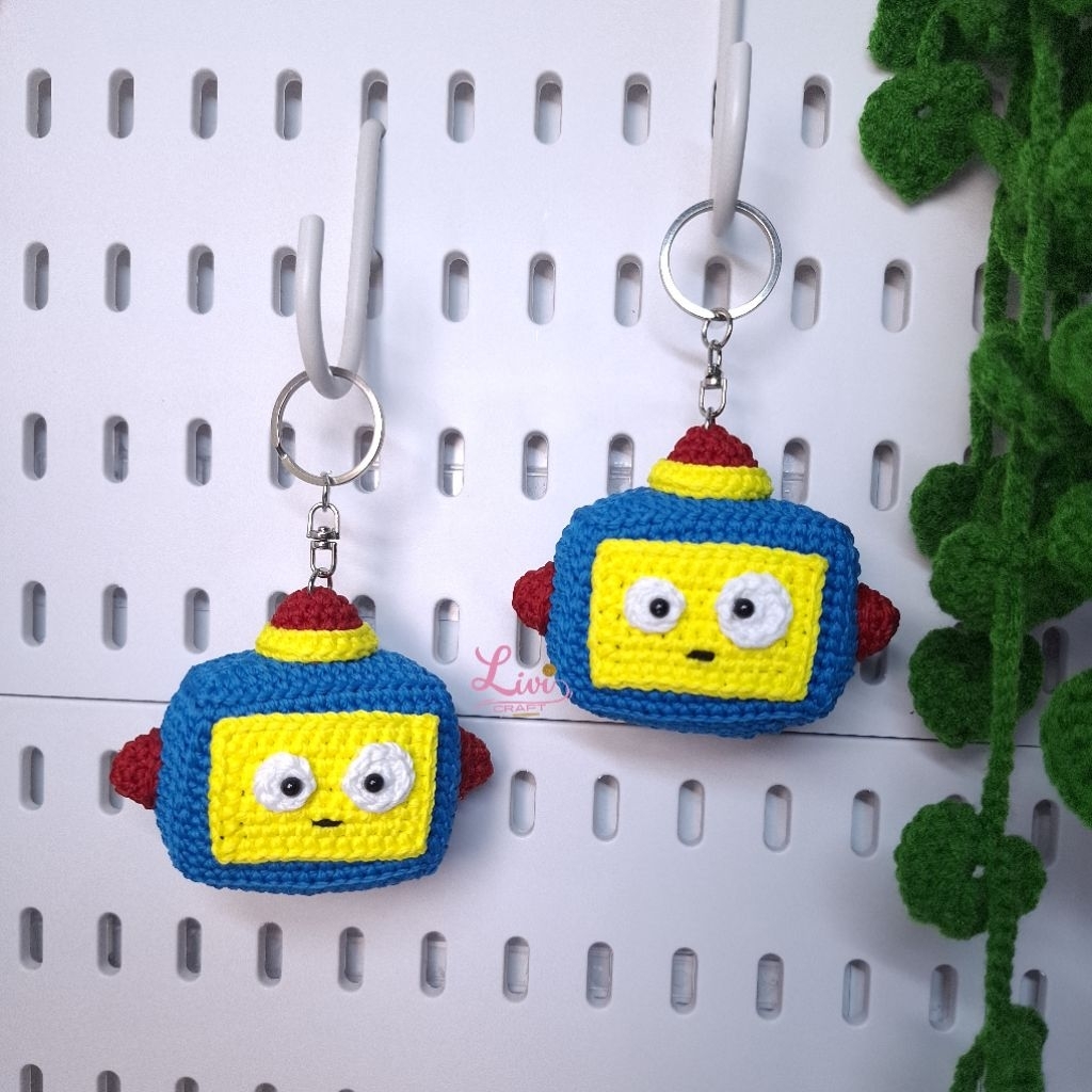 AMIGURUMI HIKUN TRUZ TREASURE CROCHET KEYCHAIN | Gantungan Kunci Hikun Truz Rajut | Boneka Rajut