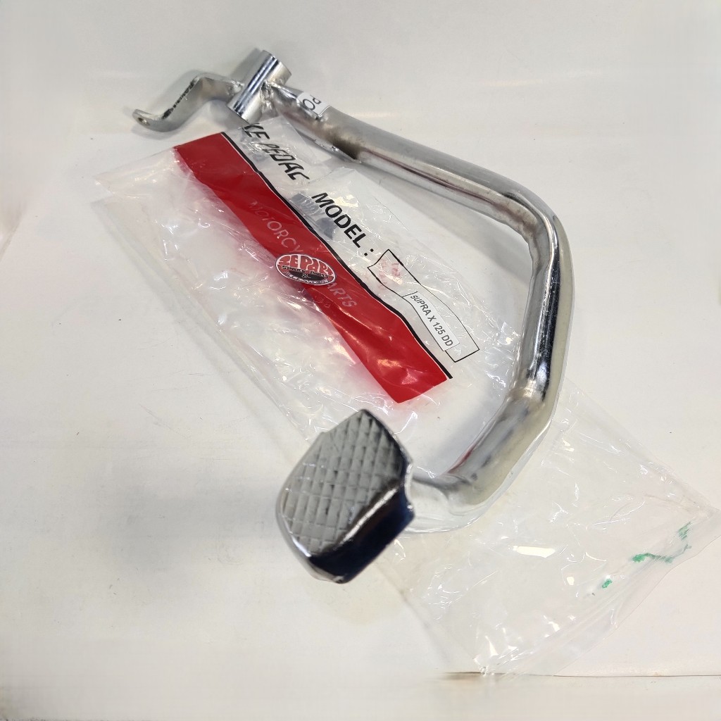 Pedal rem Honda Supra X 125 Cakram belakang Doble disc