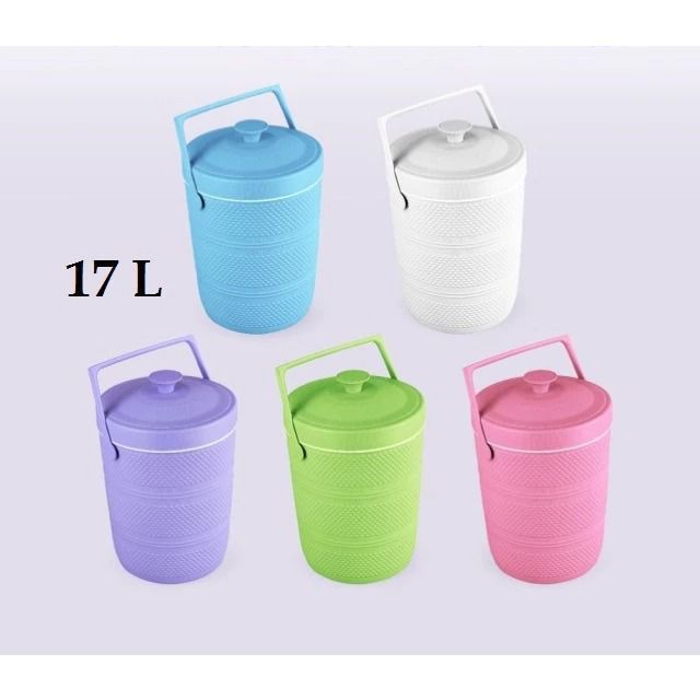 TERMOS NASI 17 LITER / TERMOS ES RICE BUCKET / ASFAH MAKASSAR