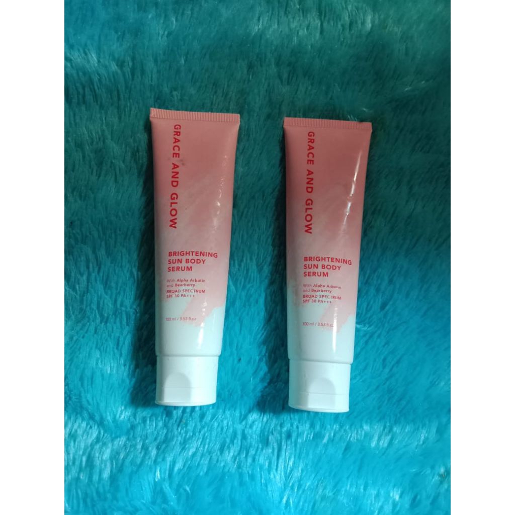 GRACE AND GLOW BRIGHTENING SUN BODY SERUM