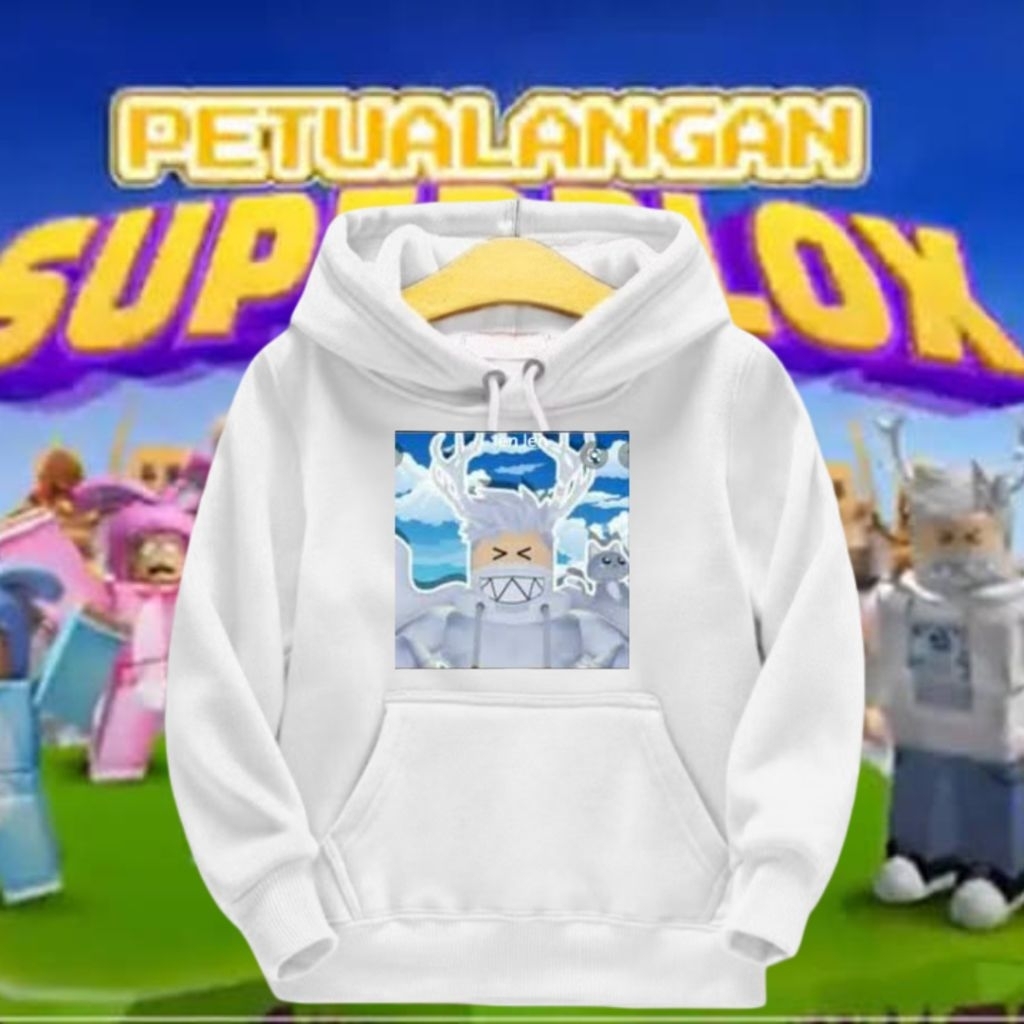 Hoodie anak Roblox Akudav Mipan zuzuzu superblox