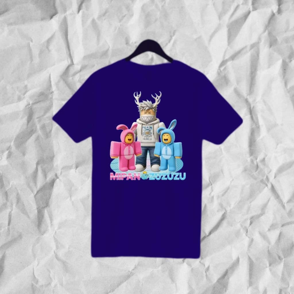 kaos anak Roblox Akudav Mipan zuzuzu