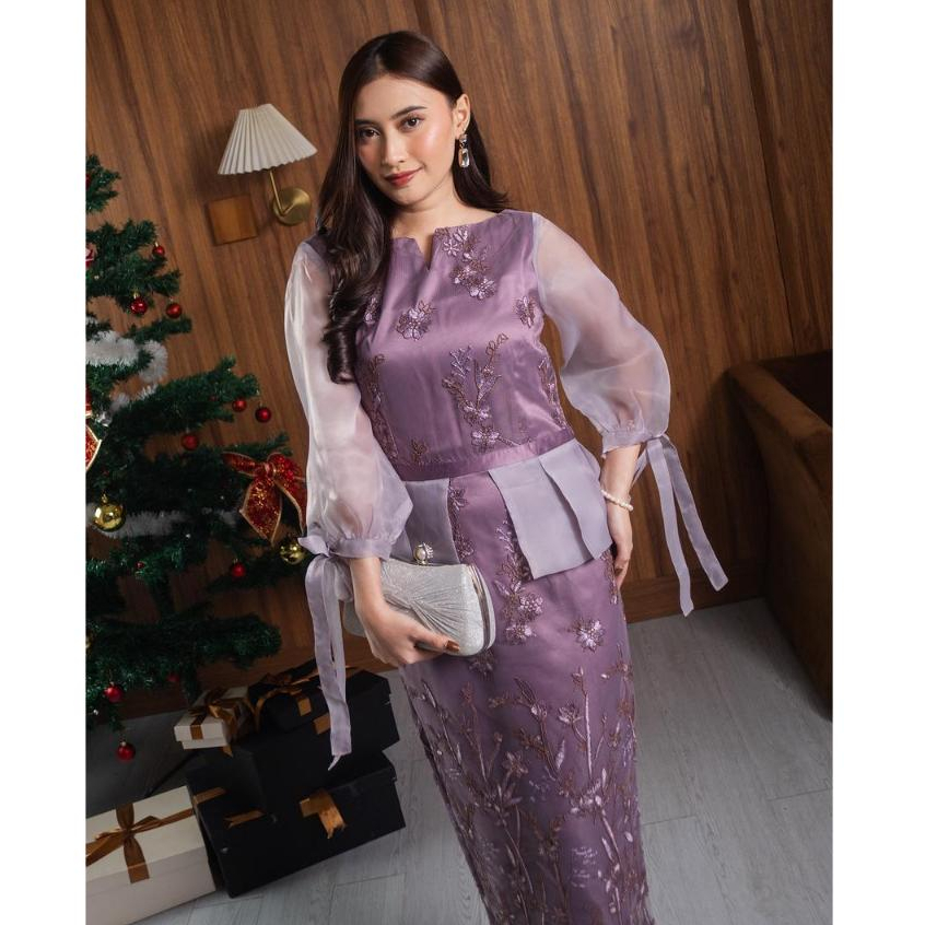 Wishful Dress by MISSNOMI - Dress Pesta - Dress Brukat I Dress Kondangan