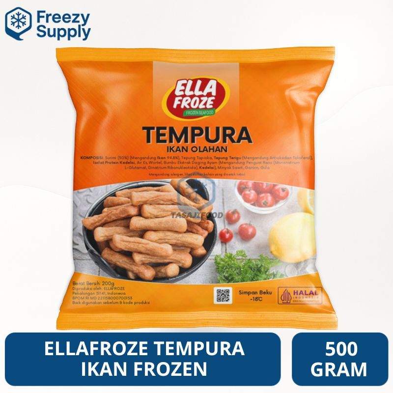 Ellafroze Tempura 500 Gr Olahan Ikan Frozen