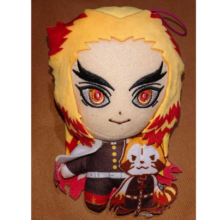 Boneka Kimetsu no Yaiba Demon Slayer Kyojuro Rengoku Doll