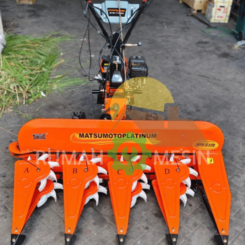 Mesin Potong Padi/ Paddy Reaper Matsumoto MTM 1120 PR Mini Tiller Matsumoto MTM 1100 Mesin Bajak Min