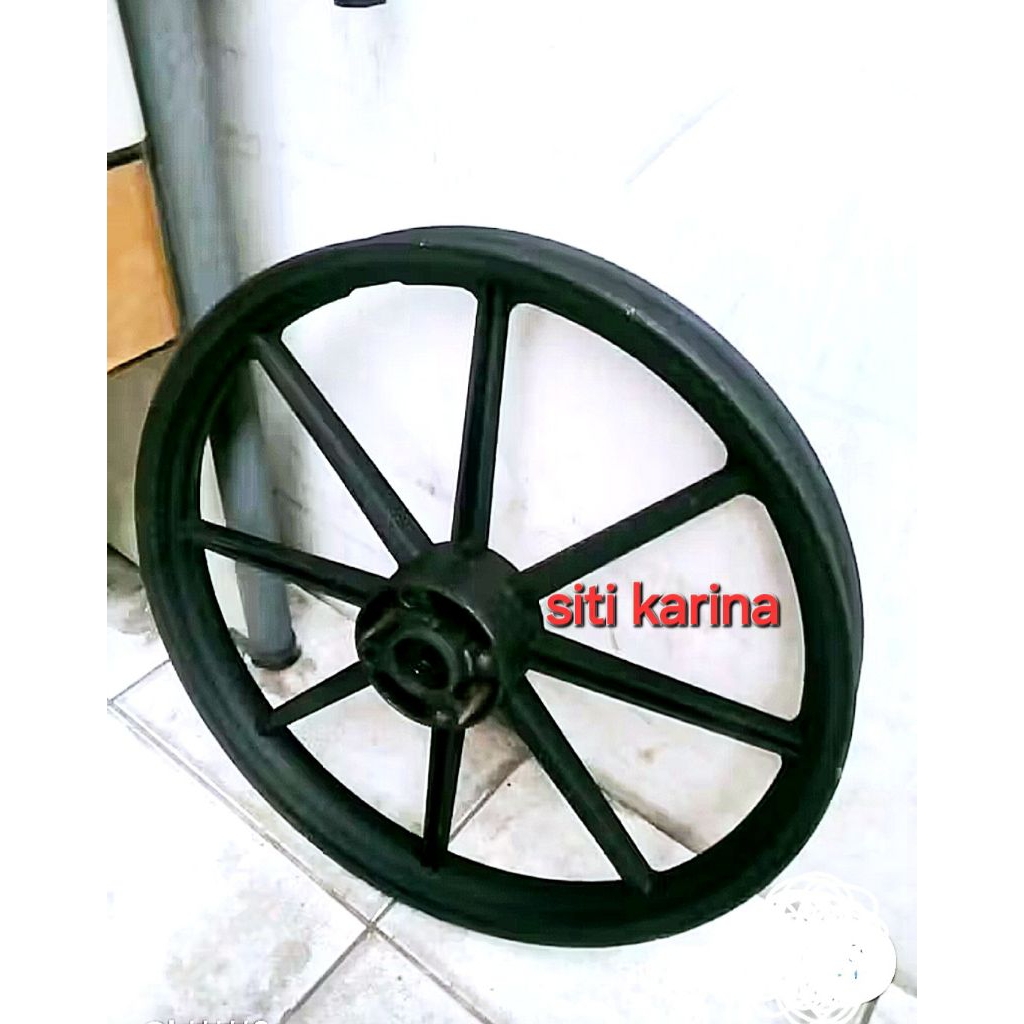 velg pelek depan palang 8. suzuki smash. shogun. second nominus